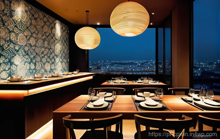 퓨전 요리의 경험 마케팅 전략 - **Prompt 1: Nikkei Fusion Elegance**
    "A visually stunning, close-up shot of an exquisitely plate...
